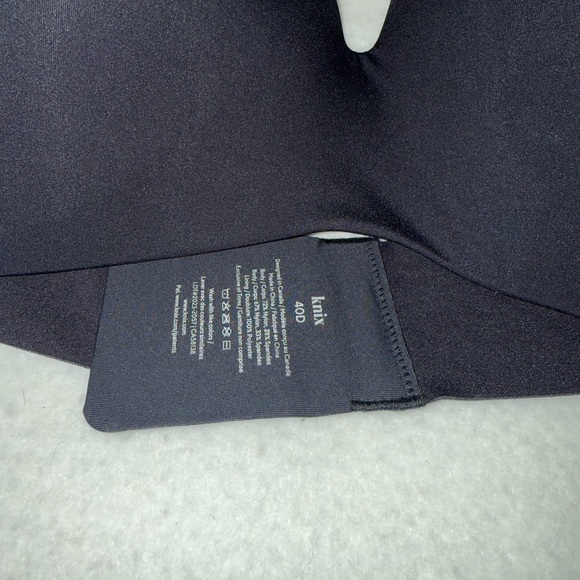 NWOT KNIX WingWoman Contour Bra Black 40D - Picture 13 of 14